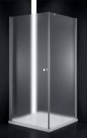 Душевой уголок, квадратный.  ELENA-W-A-1-80-P-Cr-L  800x800x1950 Cezares