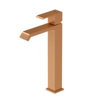 Смеситель для накладной раковины с донным клапаном  PORTA-LC-SS Sunset ручка  Sunset Cezares